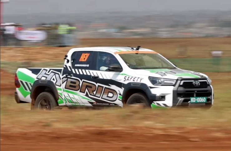 2023 Toyota Hilux MHEV Hybrid prototype