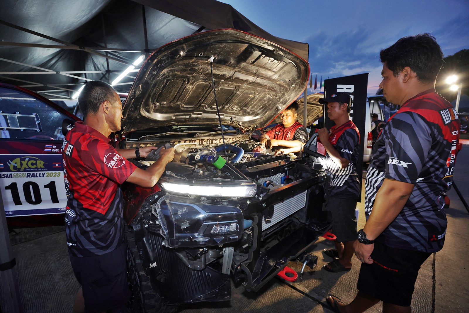 Team Mitsubishi Ralliart AXCR 2023