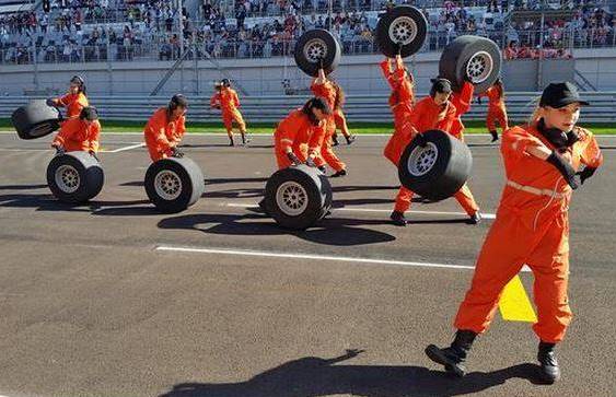 Pirelli F1 tyres 2014