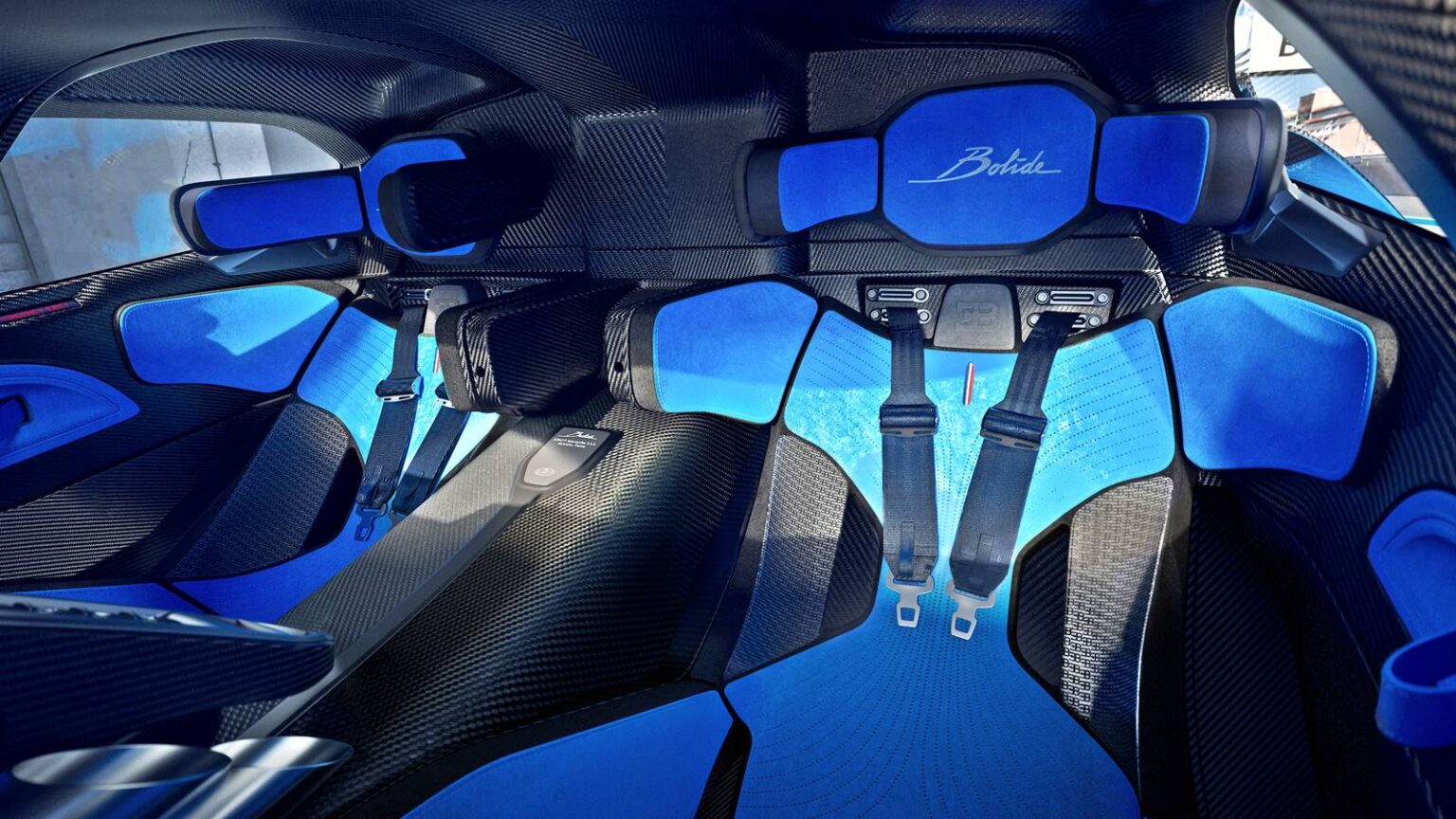 Inside The Cockpit Of The Bugatti Bolide Hypercar