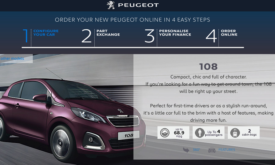 Peugeot Online Store [2017]