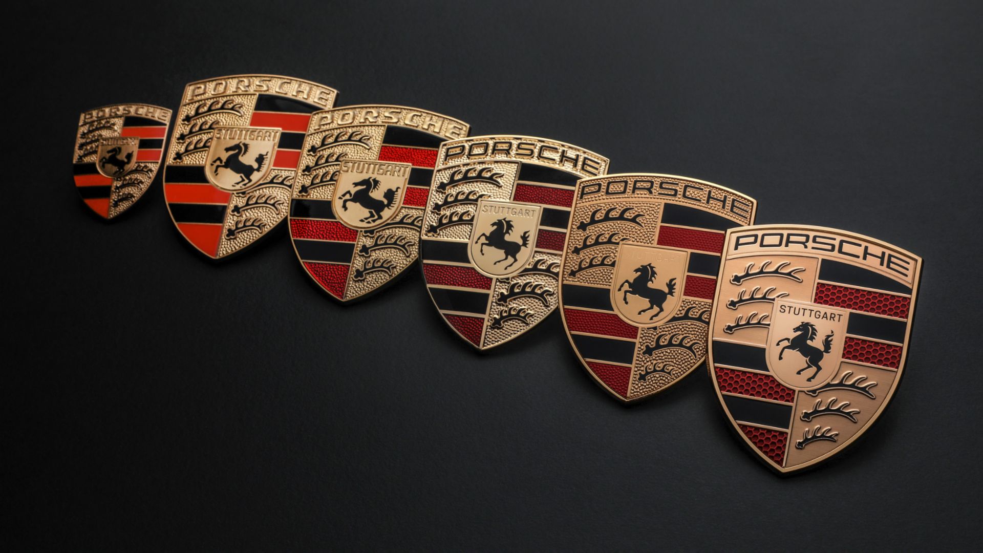 Porsche badges since 1952