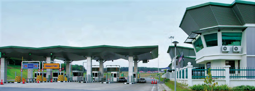 ANIH Bhd toll plaza LPT1