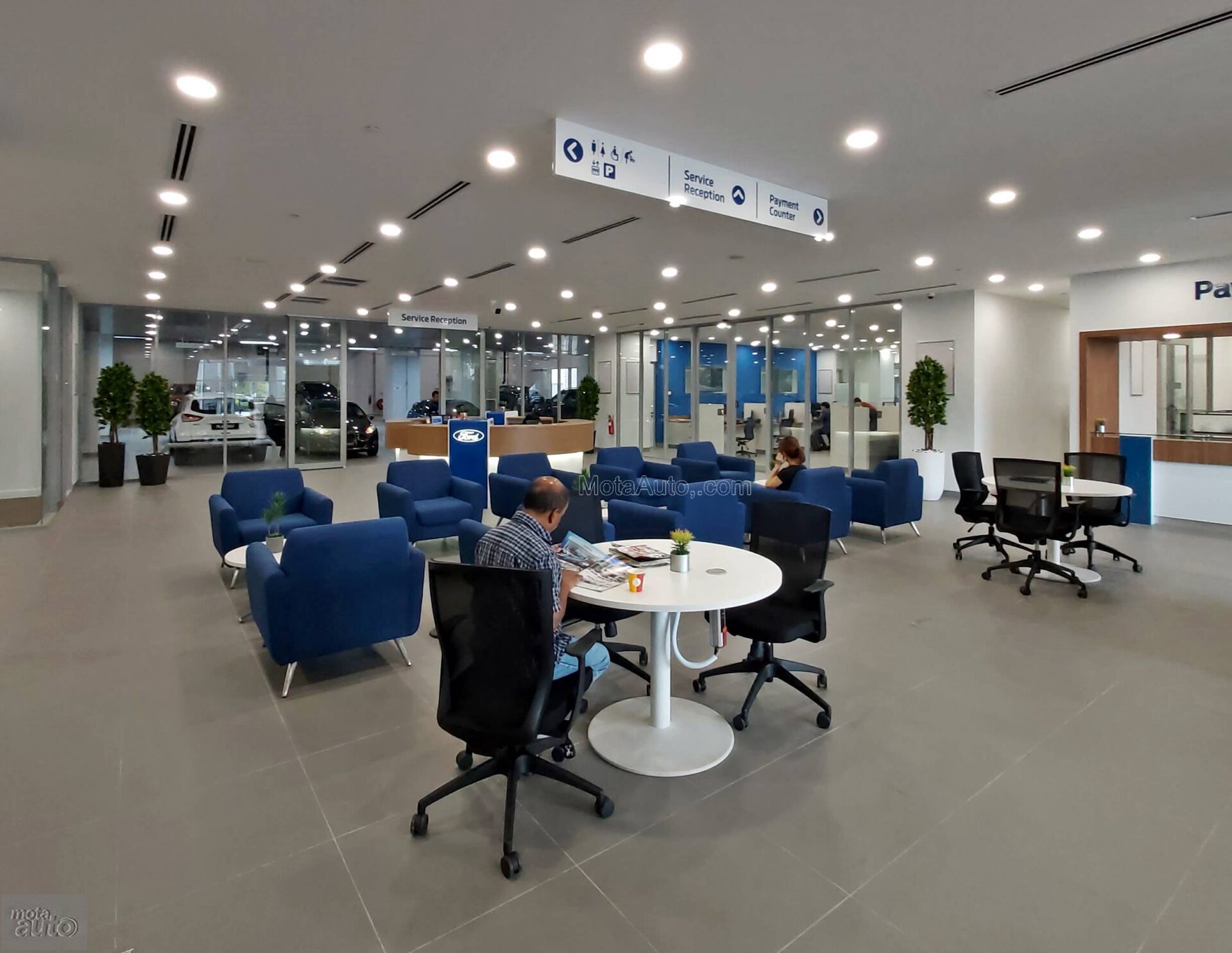 Evolution of Ford showrooms in Malaysia