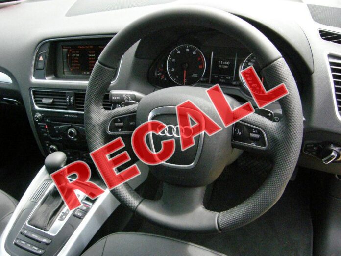 Audi Takata airbag recall