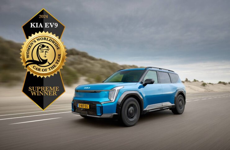 Kia EV9 - Overall winner of WWCOTY 2024