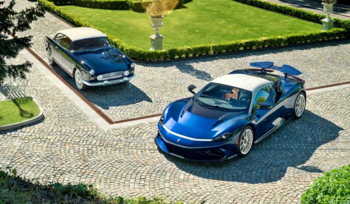 Automobili Pininfarina Battista Cinquantacinque EV and 1955 Lancia Florida