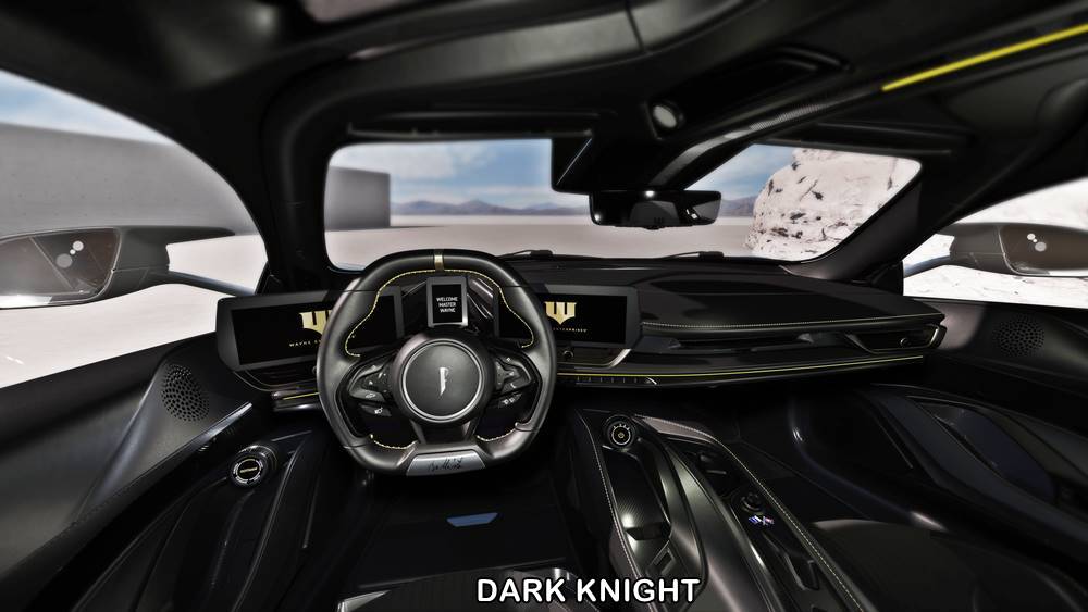 Automobili Pininfarina x Bruce Wayne hypercars EV