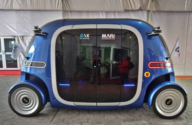 PIX Moving Robobus Autonomous EV shuttle