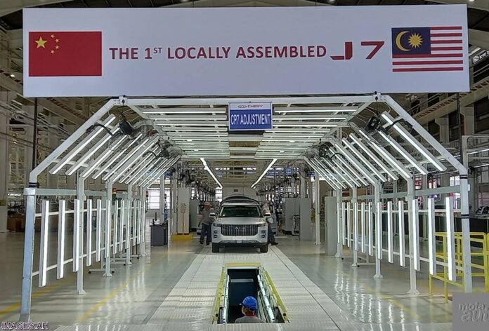 First locally-assembled JAECOO J7 [2024]