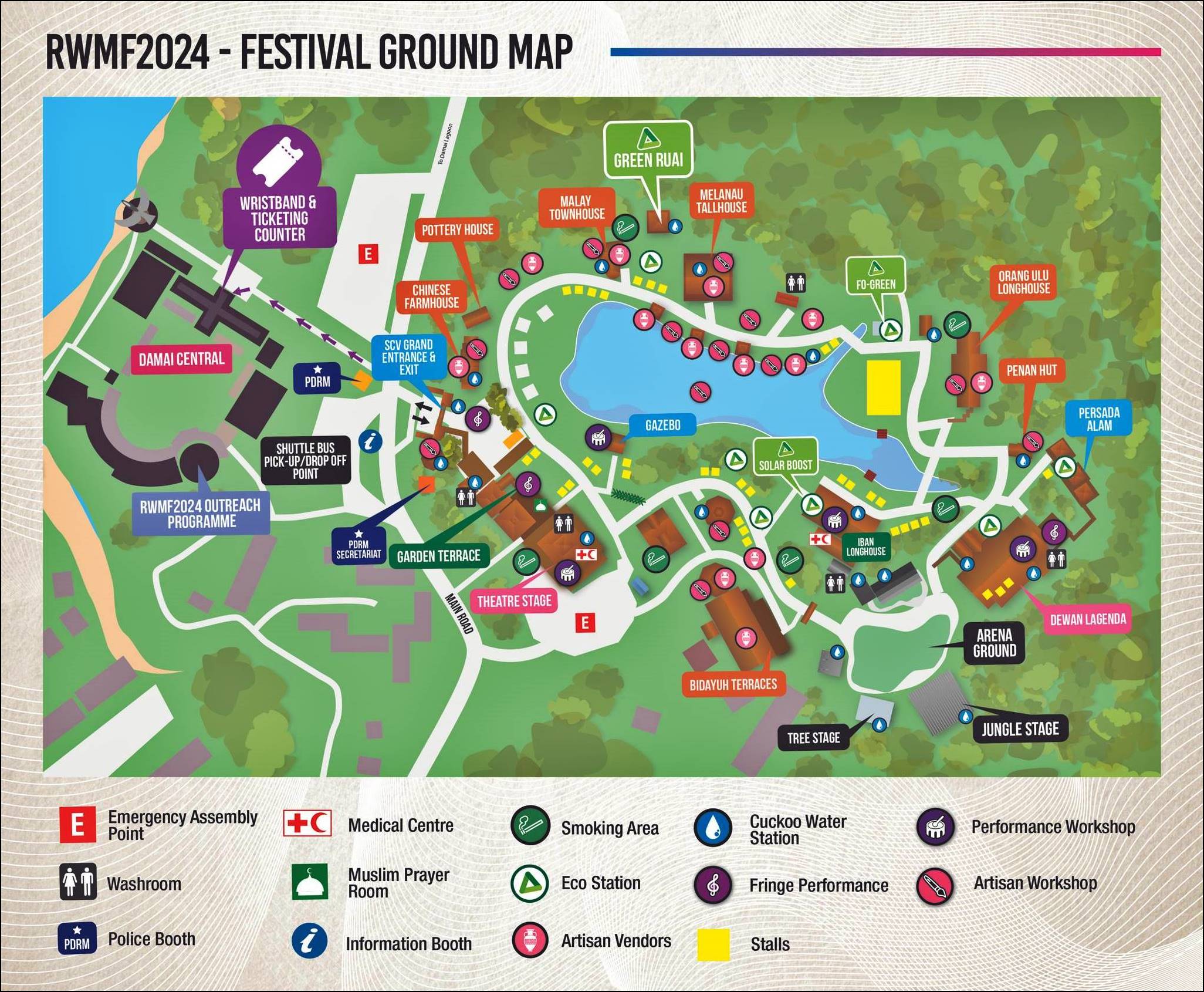 Rainforest World Music Festival 2024 