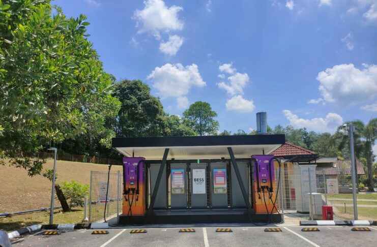 Gentari - EVC EV charging station