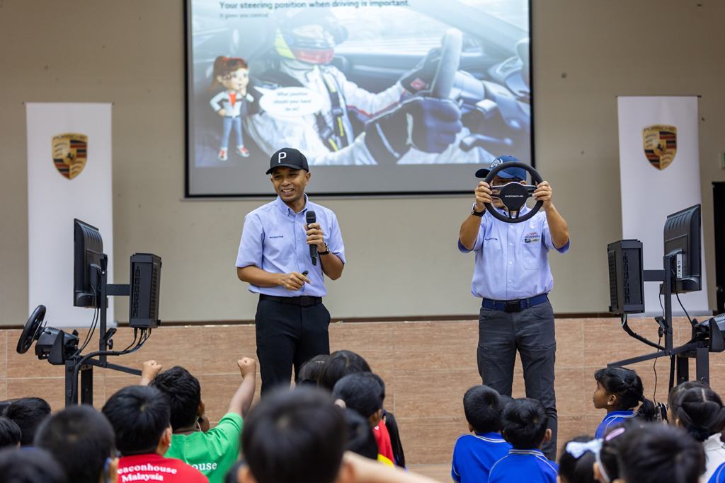 Porsche and MAM road safety campaign [2025]
