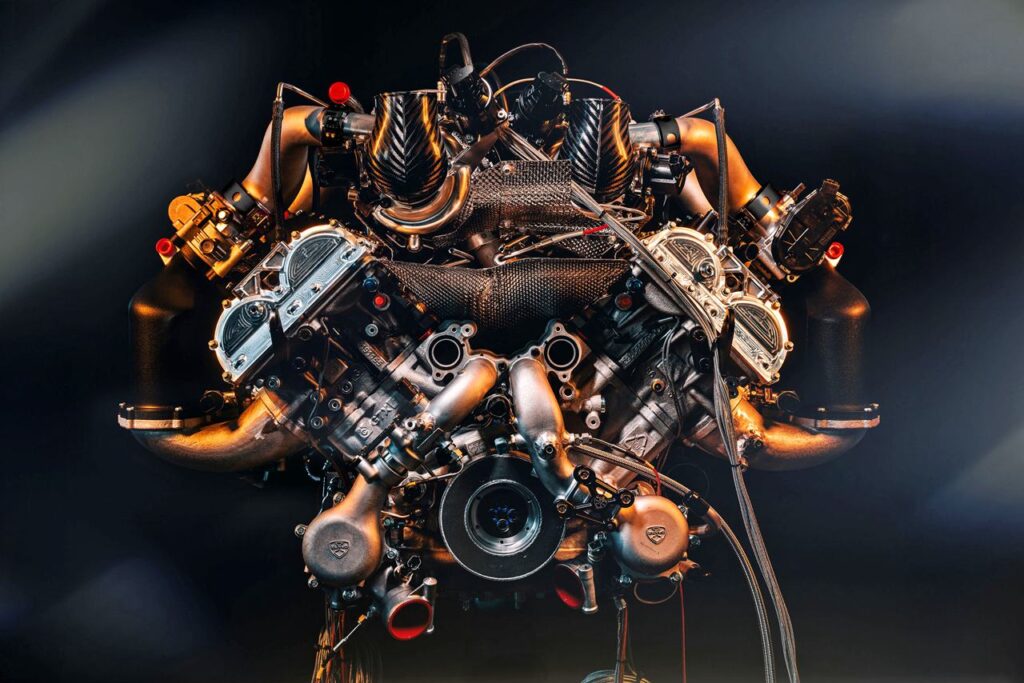 The most powerful V12 engine ever fitted to a roadcar