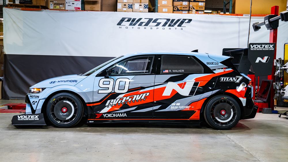Evasive Motorsports Hyundai IONIQ 5 N EV for 2025 Pikes Peak Hillclimb
