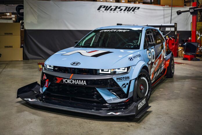 Evasive Motorsports Hyundai IONIQ 5 N EV for 2025 Pikes Peak Hillclimb