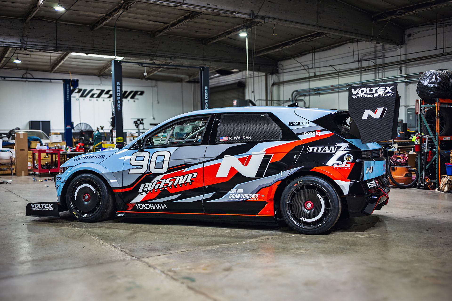 Evasive Motorsports Hyundai IONIQ 5 N EV for 2025 Pikes Peak Hillclimb