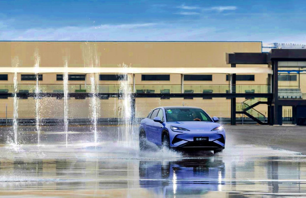 BYD all-terrain track in Zhengzhou