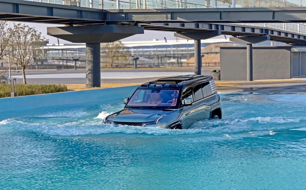 BYD all-terrain track in Zhengzhou