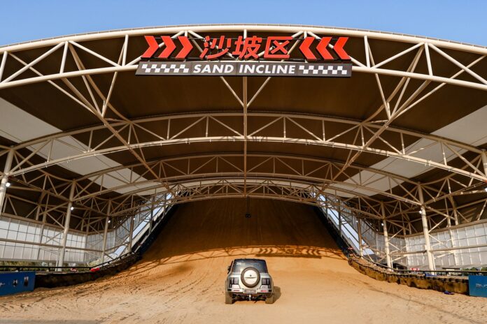 BYD all-terrain track in Zhengzhou