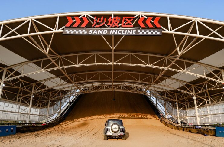 BYD all-terrain track in Zhengzhou