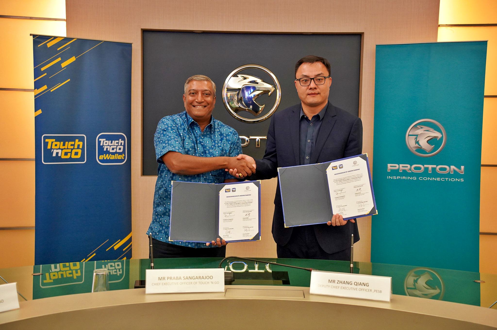 PROTON and TouchnGo
