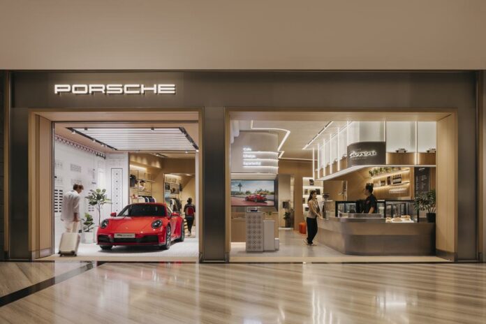 Porsche At Jewel Changi Airport Singapore