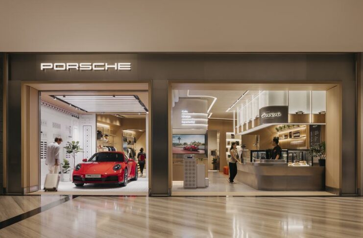 Porsche At Jewel Changi Airport Singapore
