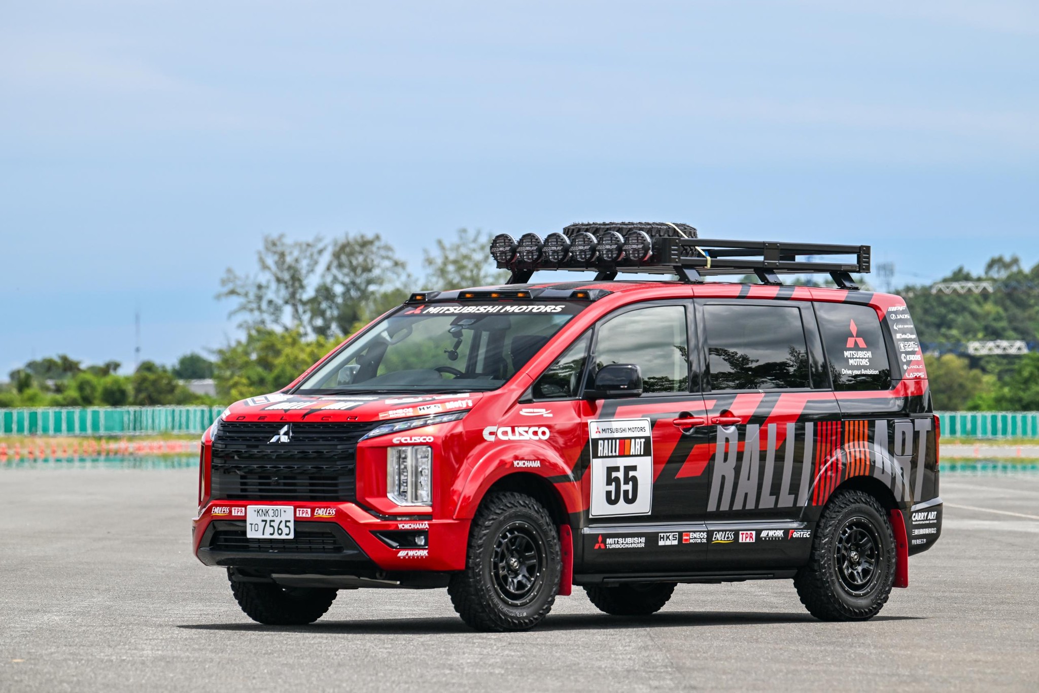 Team Mitsubishi Ralliart in AXCR 2025