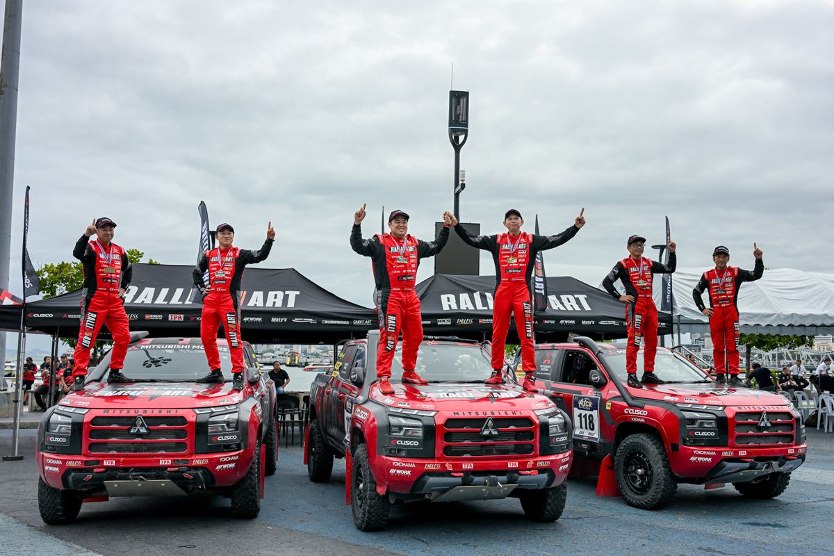 Team Mitsubishi Ralliart in AXCR 2025