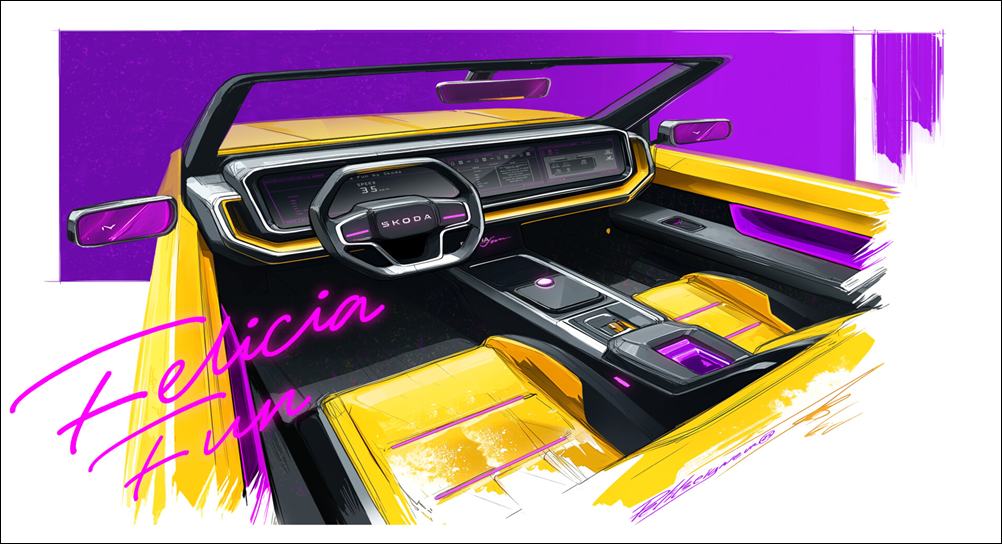 2025 Skoda Felicia Fun design study
