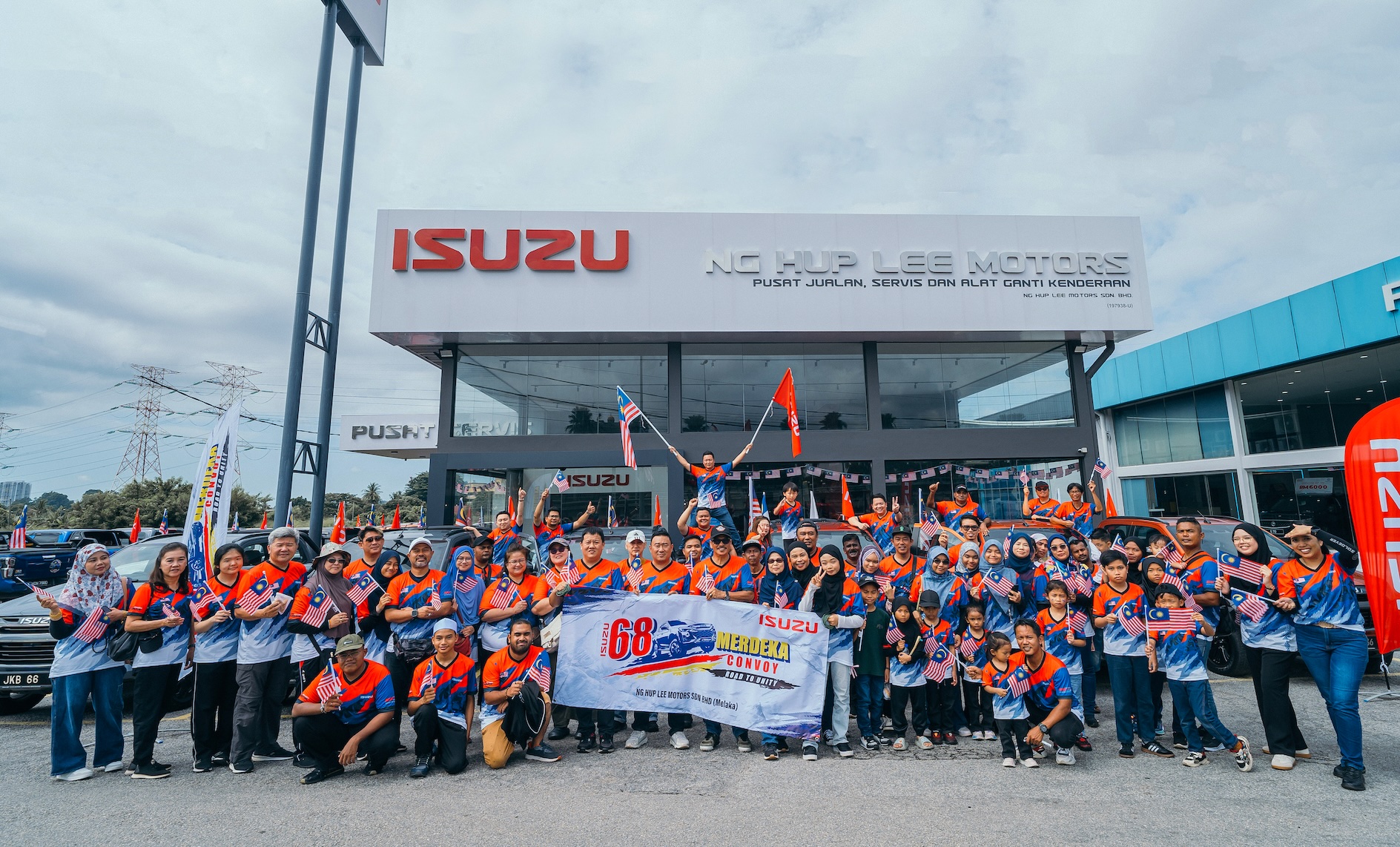 Isuzu Malaysia Malaysia Day convoy [2025]