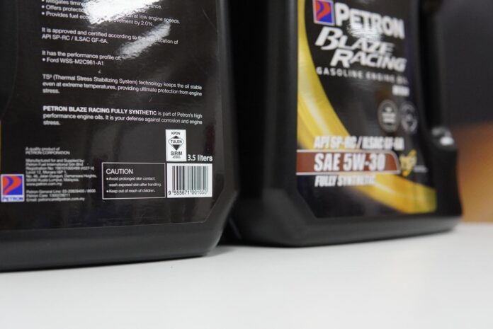 Petron engine oils certified by SIRIM