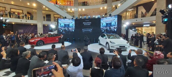 Tesla EV launch in Malaysia [July 2023]