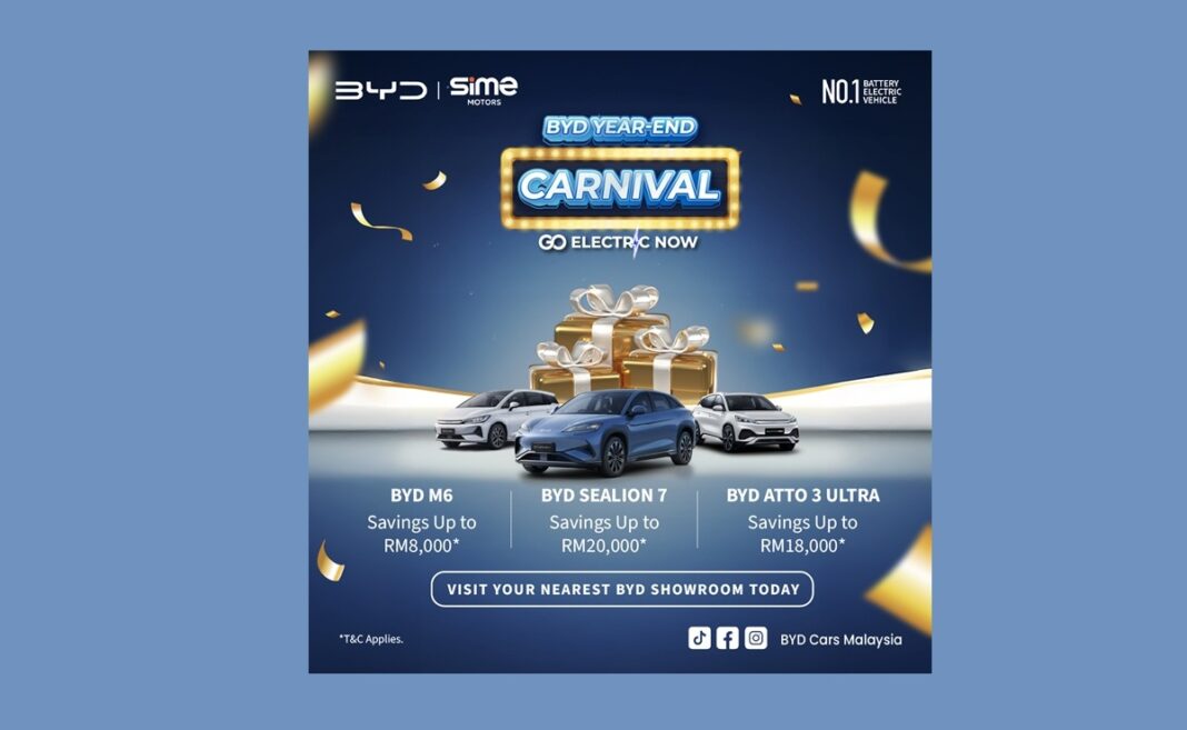 Incredible Savings at BYD Year-End Carnival!