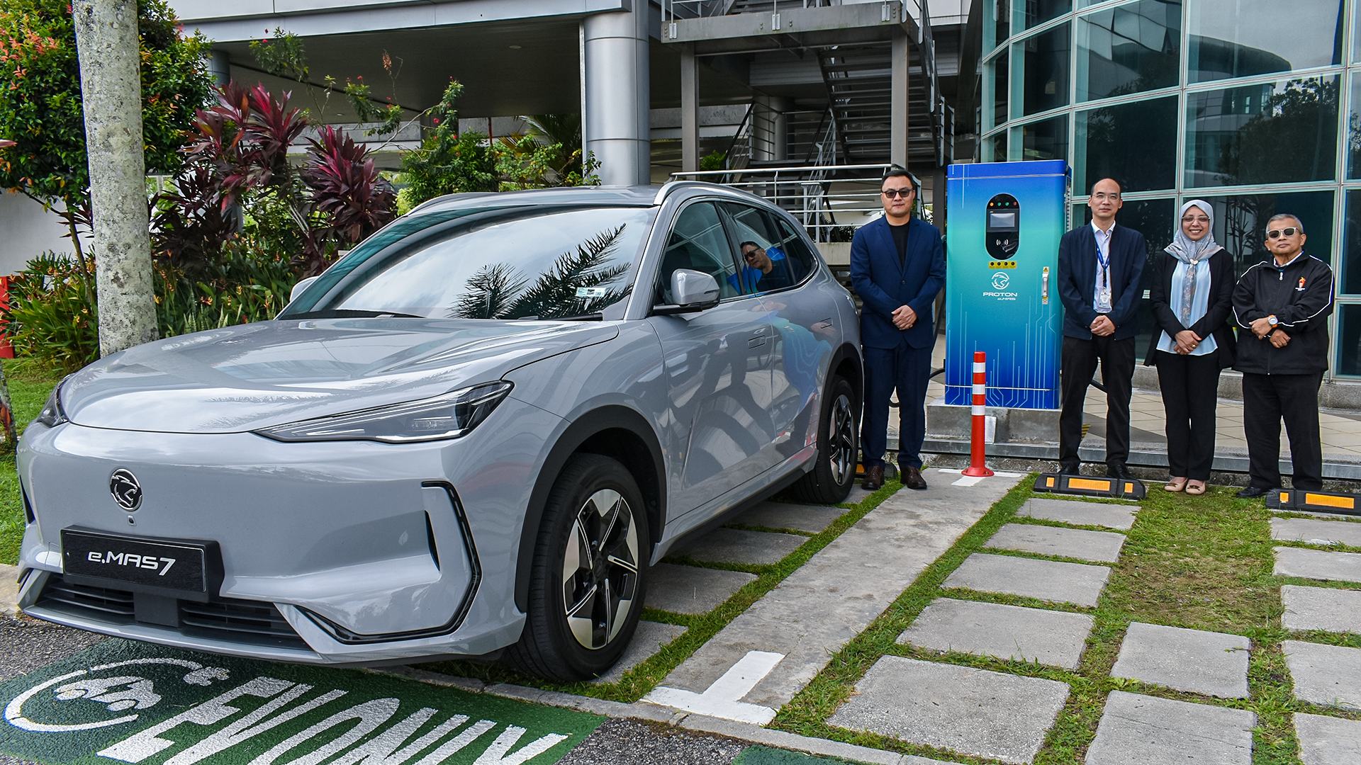 PROTON EV charging station in Tg Malim Perak
