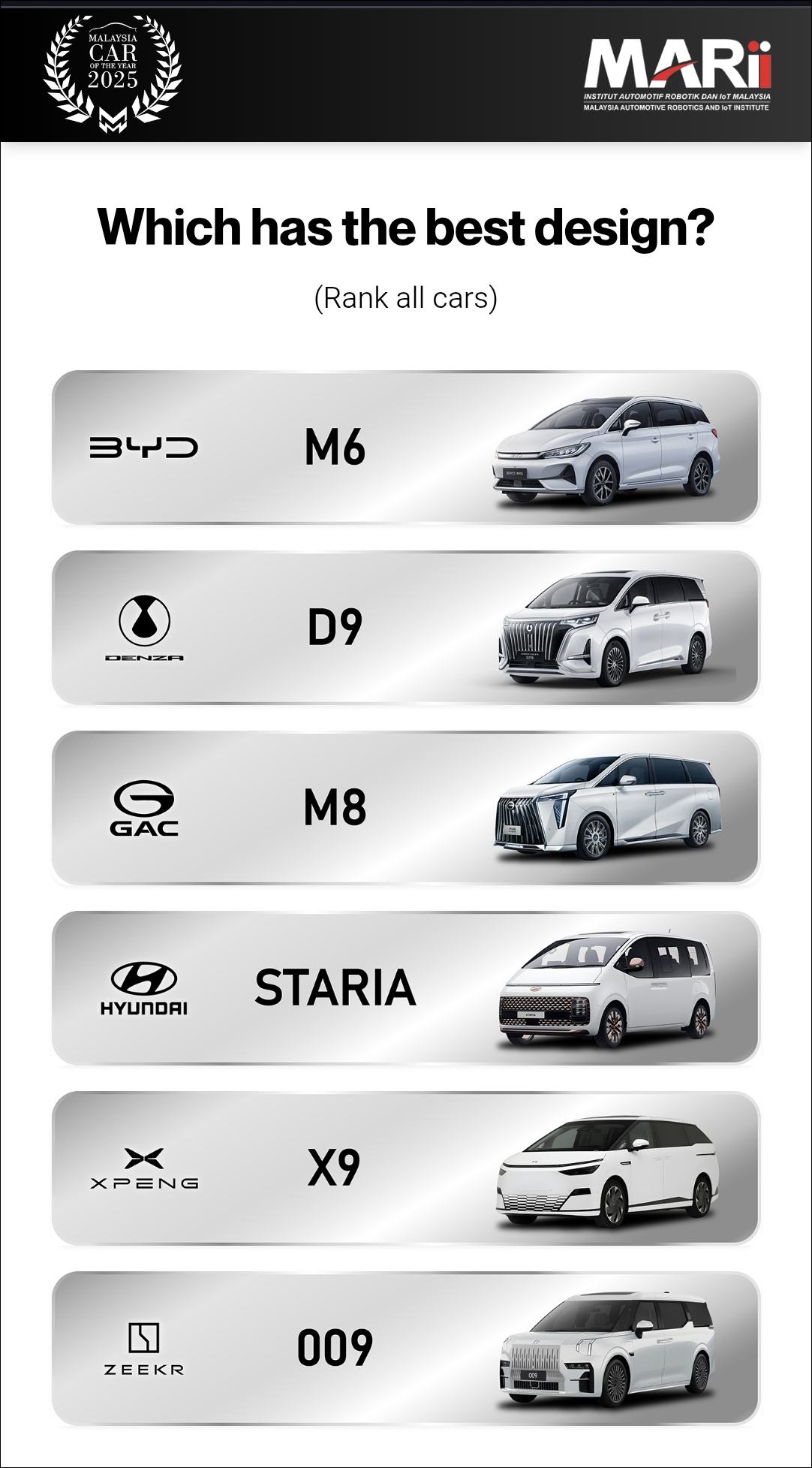 Rakyat's Choice MPV Roadshow 2025