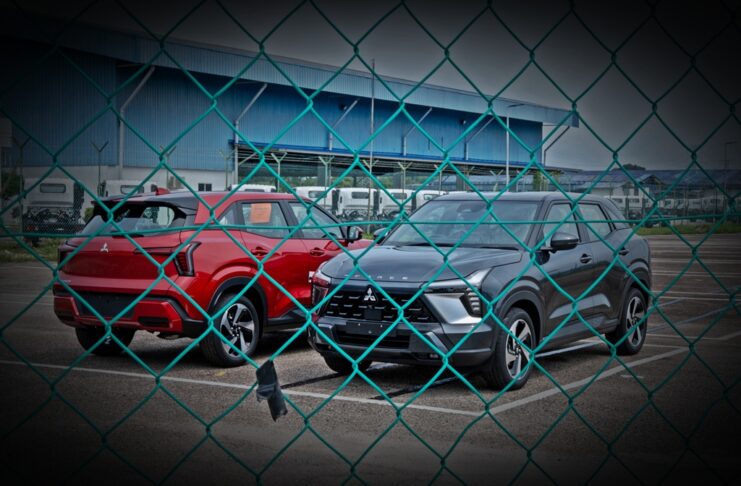 Mitsubishi Xforce spyshots [2025]