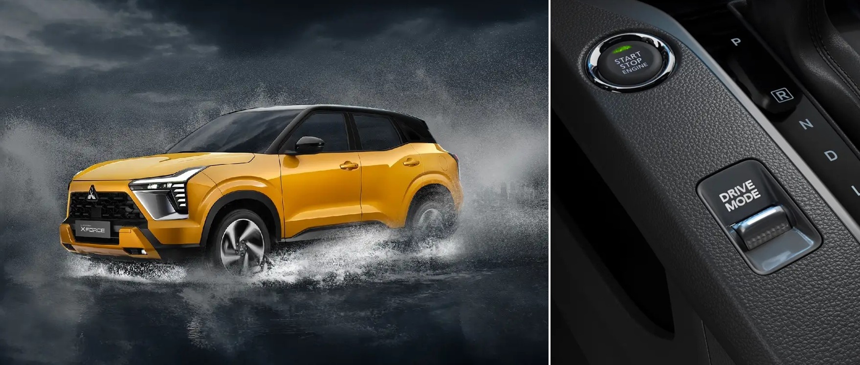 Mitsubishi Xforce Wet Mode