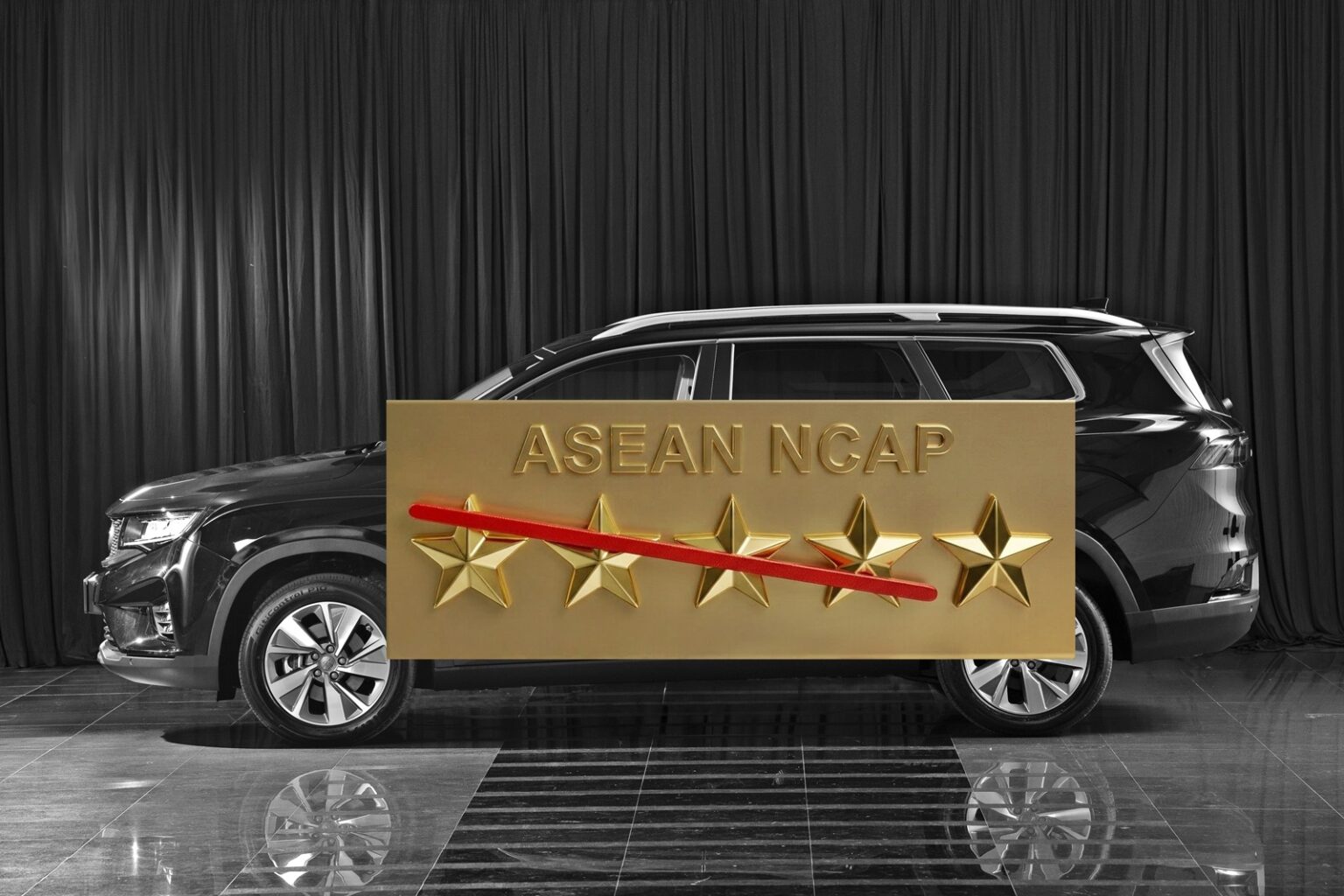 Asean Ncap Ranking ASEAN NCAP revises Proton X90 rating to 1 star from 5 stars