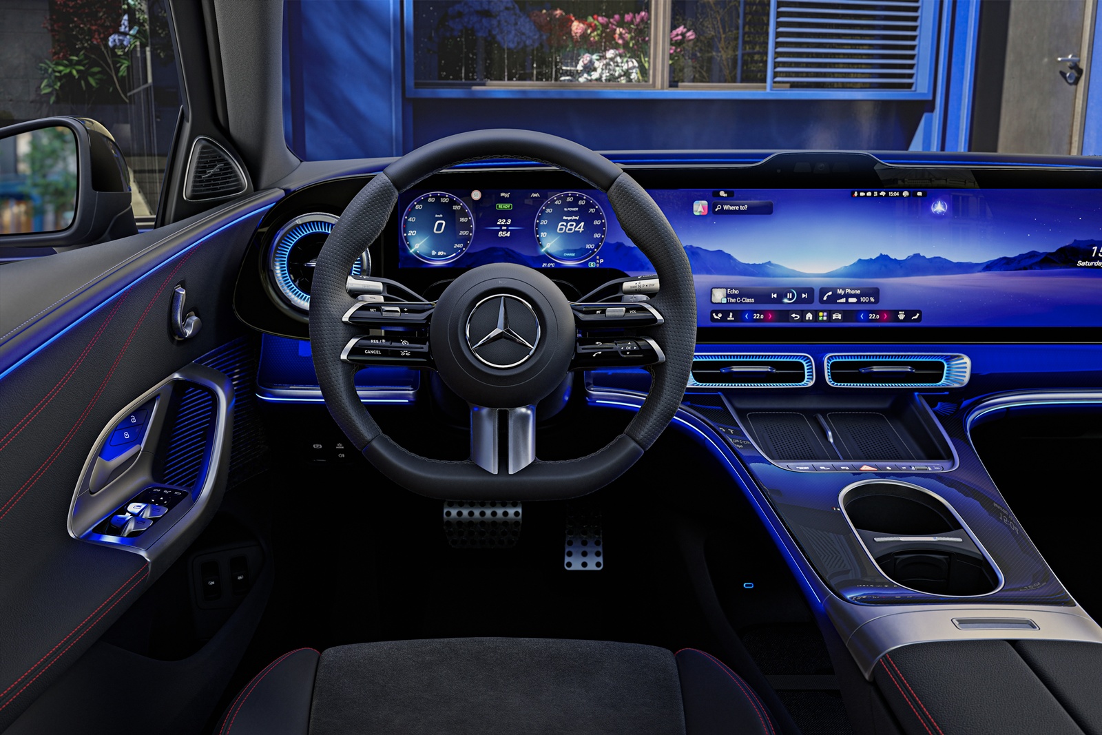 Mercedes-Benz C-Class EV [2026] Hyperscreen