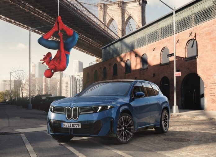 BMW Neue Klasse in Spider-Man movie [2026]