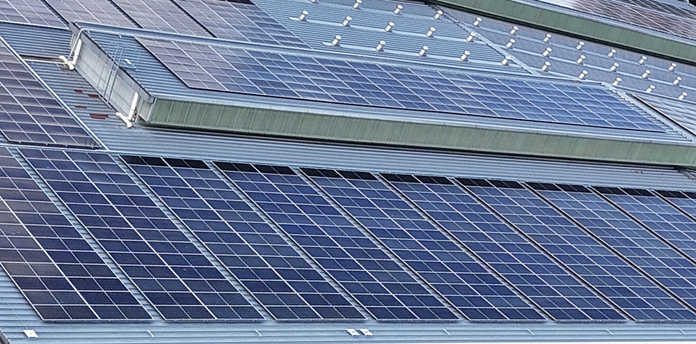 Solar panels on Honda Malaysia factory