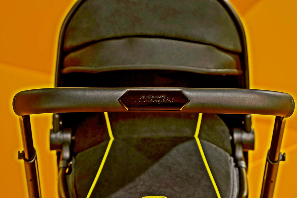 Lamborghini x Silver Cross Reef AL Giallo stroller