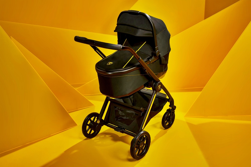 Lamborghini x Silver Cross Reef AL Giallo stroller