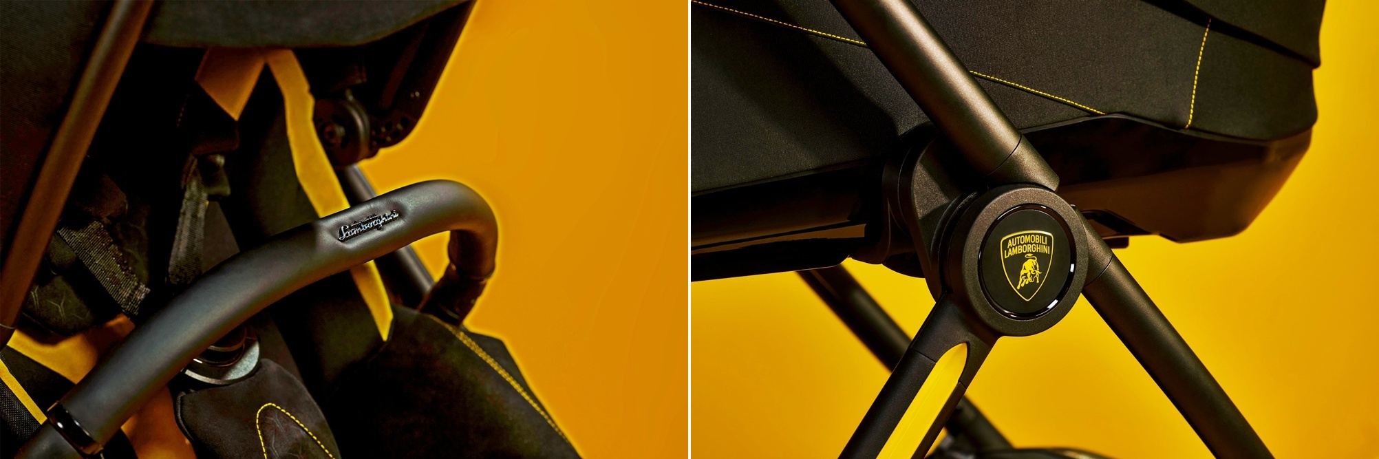 Lamborghini x Silver Cross Reef AL Giallo stroller