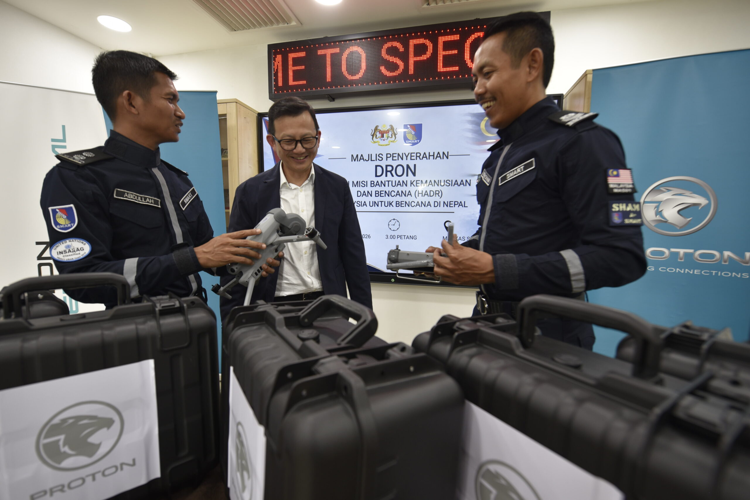 PROTON aid to Nepal