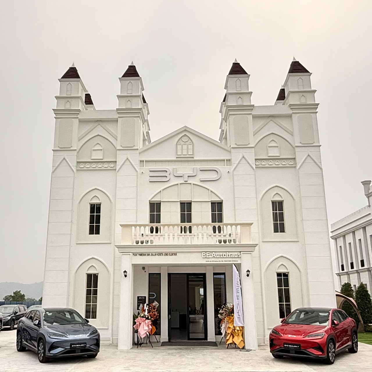BYD showroom in Malaysia