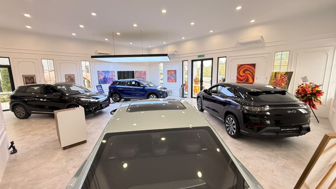 BYD showroom in Malaysia