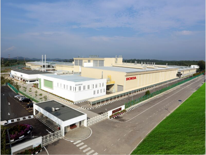 Honda Malaysia plant in Melaka